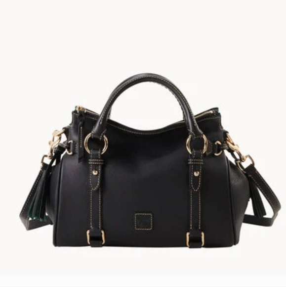 Giftaway Dooney & Bourke Sorrento Satchel Black or Beige Winners Choice - Picture 4 of 14